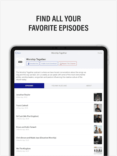 Update Edifi Christian Podcast Player Latest Version - Edifi Christian Podcast Player Android Screenshot 21
