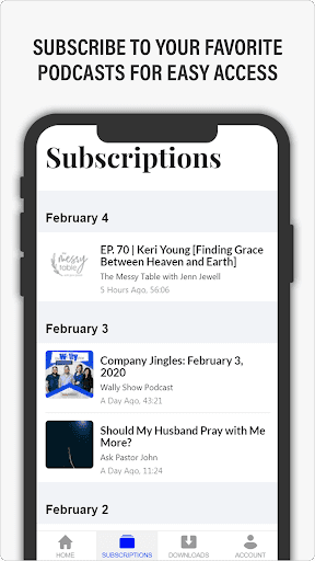 Update Edifi Christian Podcast Player Latest Version - Edifi Christian Podcast Player Android Screenshot 7